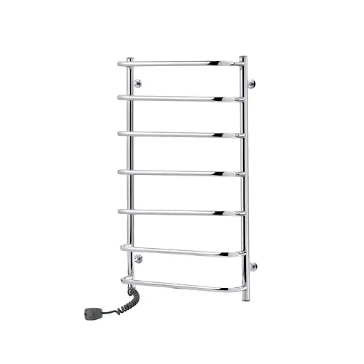 Полотенцесушитель электрический Kroner Скоба ДC12EL 900x500/7 EL CV026145, Хром, Левое - фото 1