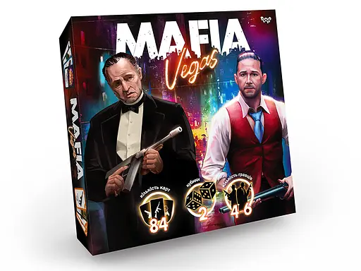 Развлекательная игра "MAFIA Vegas" MAF-02-01U Danko Toys (4823102809526) - фото 1