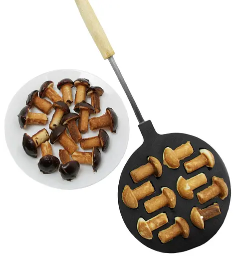 Форма для выпечки грибочков "Гвоздики" с антипригарным / тефлоновым покрытием - 10 грибочков, ХЕАЗ 81867 - фото 3