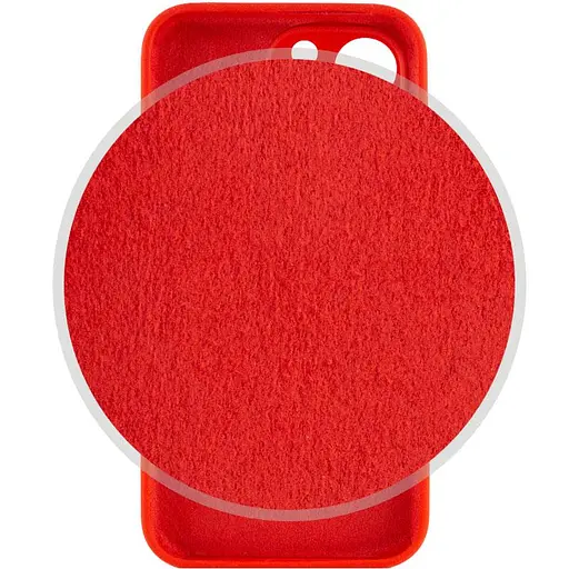 Чехол Epik Silicone Case Full Camera Protective AA для Apple iPhone 15 Pro 6.1 Красный/Red - фото 3