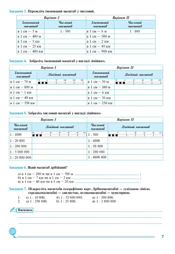 Географія. 6 клас. Практикум (за модельною навчальною програмою "Географія. 6-9 класи" автор Запотоцький С. П. та ін.) - фото 6