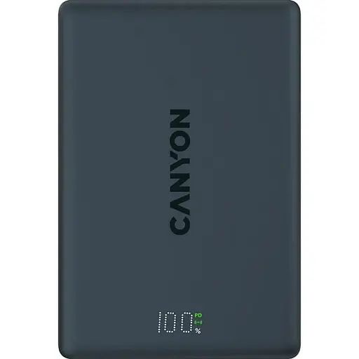 Павербанк Canyon Magnetic Black 10 000 mAh / 20 Вт (CNS-CPB511B) - фото 3