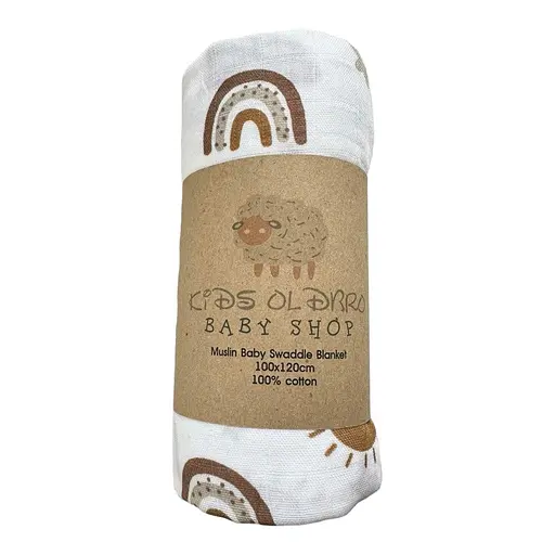 Муслинова дуже якісна пелюшка OldBro Kids Weather Sun 100x120 см - фото 3