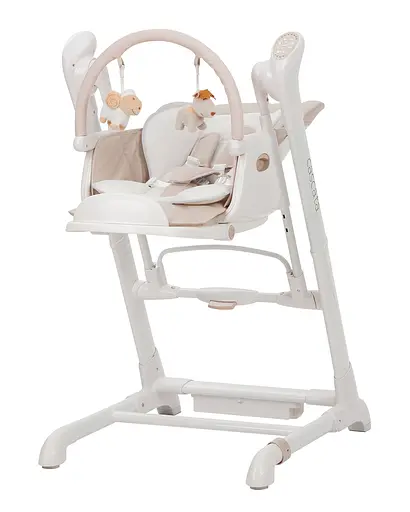Стул-качалка Carrello Cascata CRL-10303/1 Cream Beige с сенсорной панелью - фото 2