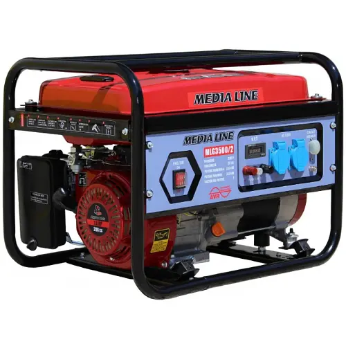 Генератор AGT Media Line MLG 3500/2 AVR (2,4 кВт)
