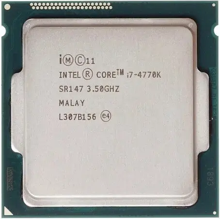 Процессор Intel Core i7 4770K 3.5-3.9 GHz, LGA1150 84W Б/У