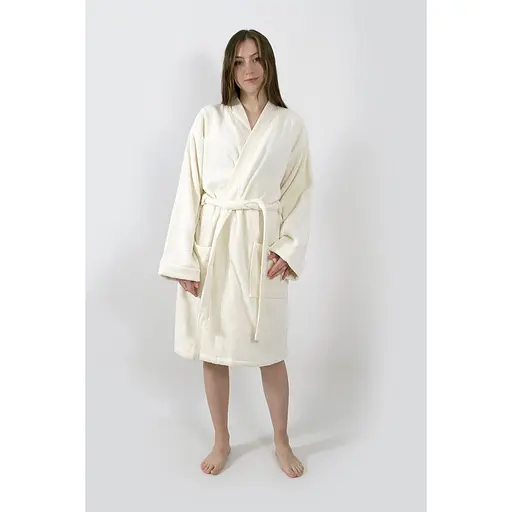 Халат-кімоно Lotus Home Vera кремовий S/M (svt-2000022350747) - фото 6