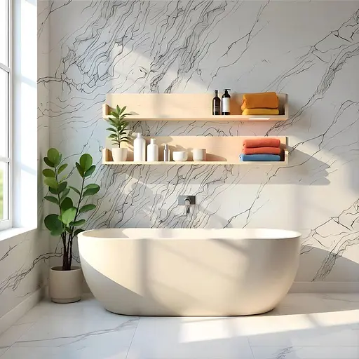 Самоклеящаяся стеновая PET плитка в рулоне 1200х3000х2мм SW-00002665 - фото 6