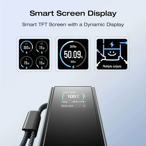 Внешний аккумулятор EcoFlow RAPID 25000mAh Black (EF-RAPID25K100W-B-EU) [139814] - фото 11