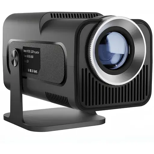 Проектор H96 max HY320 LED LCD Full HD 230 AL16:9 Android 11.0 HDMI Wi-Fi Bluetooth сірий
