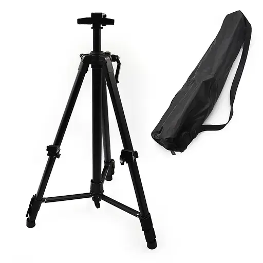 Мольберт тренога портативный, 52-155 см, железный