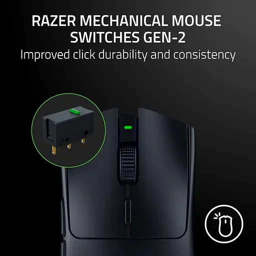 Бездротова миша Razer Viper V3 HyperSpeed Wireless Black (RZ01-04910100-R3M1) - фото 10