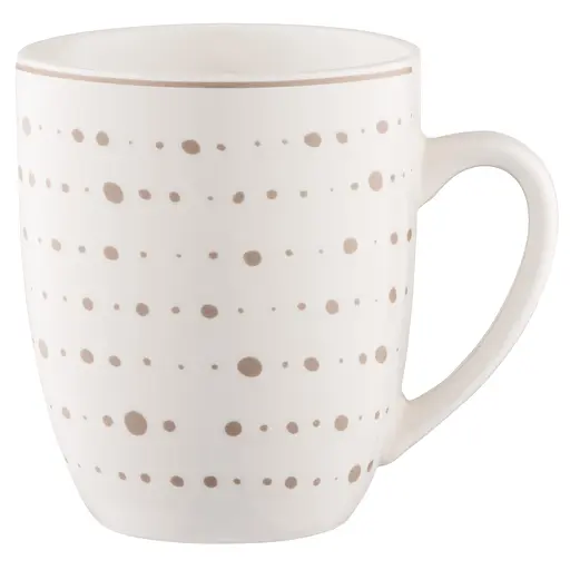 Набір чашок Ardesto Ravenna порцеляна 360 мл біло-бежевий 4 шт. (AR1336RS) - фото 12