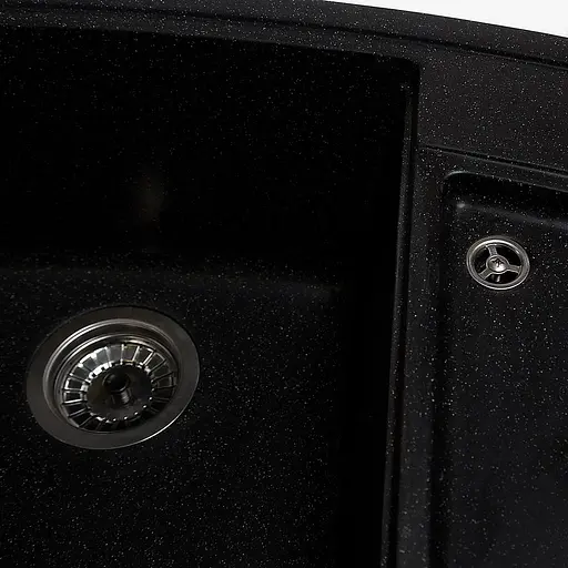 Кухонна мийка Romzha Jorum 98B Antracit (901) - фото 4