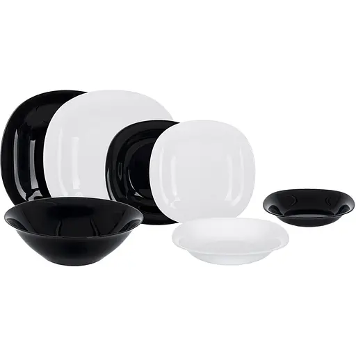 Сервиз Luminarc Carine White&amp;Black 19 приборов (V8305)