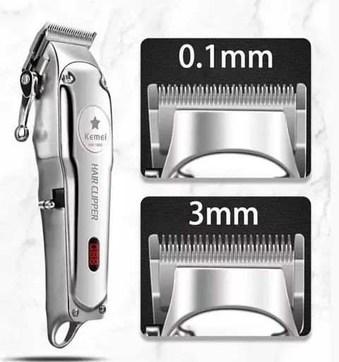 Машинка для стрижки волосся Barber Kemei Km-1996 - фото 4