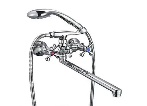 Змішувач для ванни Troya DTZ7-A827 двовентильний 30412 - фото 1