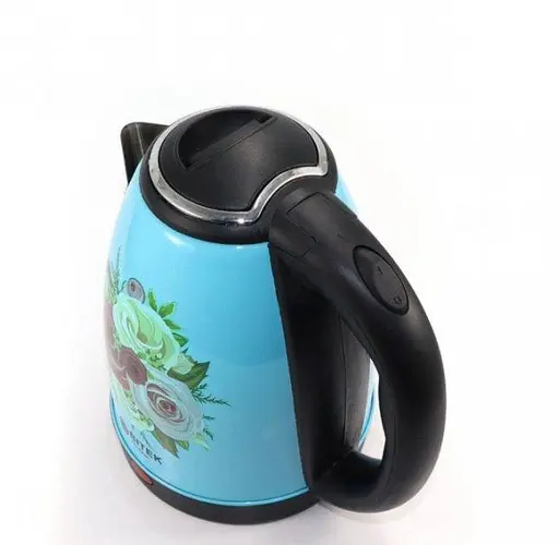 Электрический дисковый пластиковый чайник BITEK BT-3201 синий - фото 3