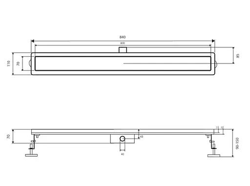 Трап Qtap Taurus FA800 з сухим затвором QTTAUFA800 - фото 6
