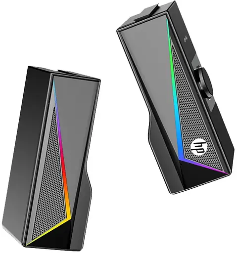 Акустична система Hewlett Packard 2.0 HP DHE-6005 USB 6W LED підсвітка RGB - фото 3