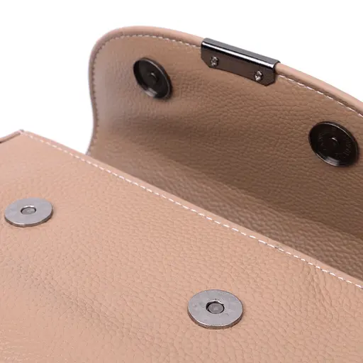 Сумка для женщин Vintage с фактурным клапаном из натуральной кожи 22х14х6.5 см sum0028999 - фото 6