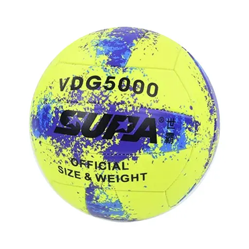 М'яч волейбольний Bambi MS 3885(Yellow) діаметр 21,3 см, ПВХ, 260-280 грам - фото 1