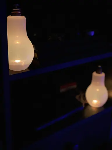 Декоративная светодиодная Led лампа Deko-Gluhbirne на батарейках - фото 8