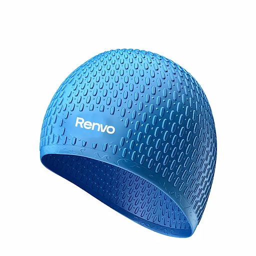 Доросла Шапочка для плавання Renvo Garda Синій Уні OSFM (2SC1201-04) - фото 1