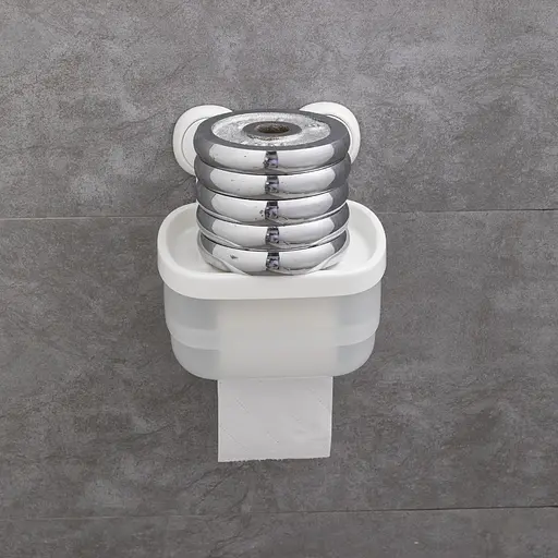 Держатель для туалетной бумаги Aquatica на вакуумных присосках s42 219×193×151мм (9784297) - фото 8