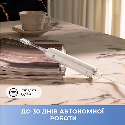 Електрична зубна щітка Mova Fresh Black (ATB13A-BK) - фото 10