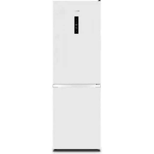 Холодильник Gorenje с нижней морозильной камерой, 185х60х60 см, 2 дверцы, Х- 207 л, М- 93 л, A++, NoFrost Plus, Fresh zone, внешний дисплей, белый - фото 1