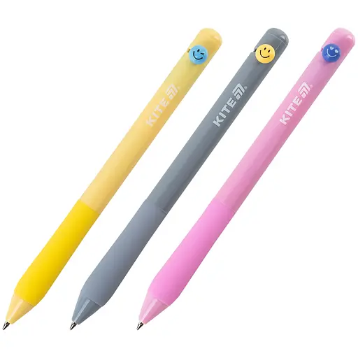 Ручка шариковая Kite Smile набор 24 шт. шариковая автоматическая синяя (K26-034) - фото 2