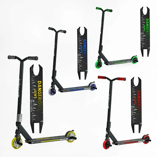 Самокат трюковий Skyper, HIC, PU колеса 110 мм, C-40228 - фото 2