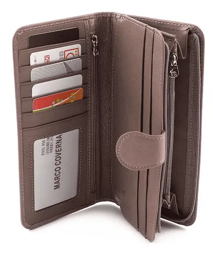 Кожаный женский кошелек Marco Coverna 19х10х2.5 см acs0024511 - фото 2
