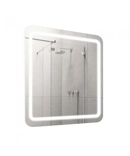 Дзеркало Мойдодир Палермо 70x80/80x70 з LED-підсвіткою - фото 1