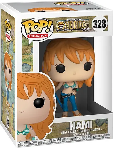 Фігурка Funko Pop Ван Піс Намі One Piece Nami 10 см OP N 328 - фото 3