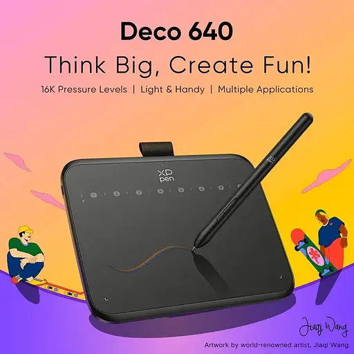 Графічний планшет XP-Pen Deco 640 Black [125554] - фото 13