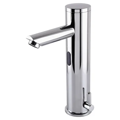 Змішувач сенсорний для умивальника Hotec 19.116 DC/AC Hot/Cold Хром - фото 1