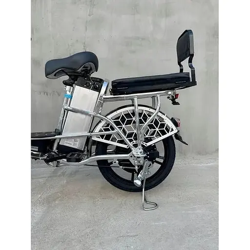 Электровелосипед Minako U18" 600W 60V 26Ah + сиденье/багажник серый - фото 9