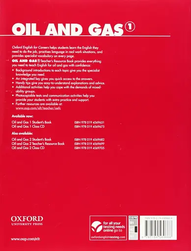 Oxford English For Careers. Oil And Gas 1. Teacher's Book - фото 2