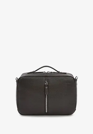 Жіноча шкіряна сумка Avenue чорна Saffiano - фото 3