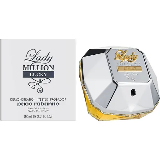 Paco Rabanne Lady Million Lucky 80 мл тестер парфюмированная вода - фото 1
