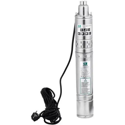 Насос глубинный вихревой Pumpman 4QGD2-100-0.75 кВт Нmax 135 м Qmax 2,4 куб.м 750 Вт (CV029779) - фото 1