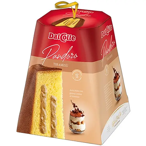 Кекс Dal Colle Pandoro Tiramisu с кремом тирамису 750 г