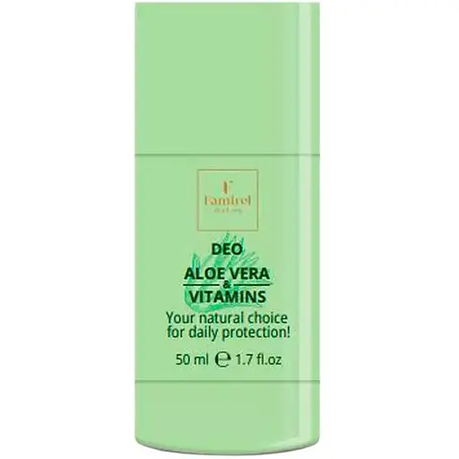 Парфумований дезодорант-стік Famire Алое Вера та Вітаміни без алюмінію 50 мл