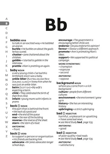 Collins English School Thesaurus 6th Edition - фото 2