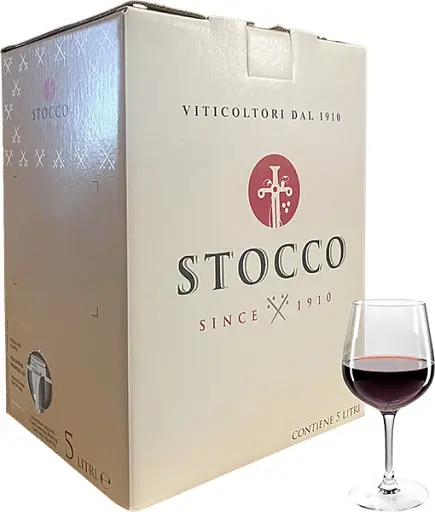 Вино Stocco Cabernet Franc IGT Trevenezie Bag-in-box червоне сухе 5 л 12.5% - фото 1