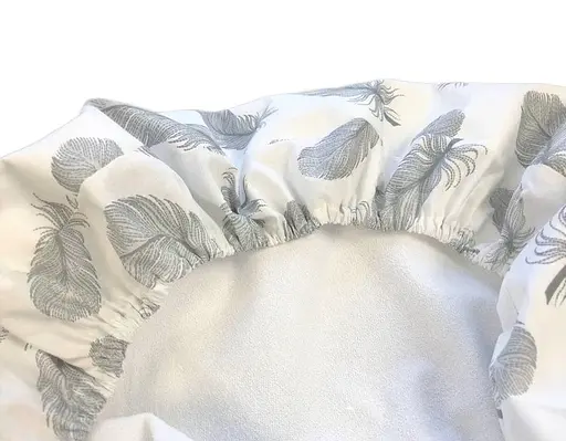 Непромокаемая простынь Moontime в коляску "Перья" - фото 2