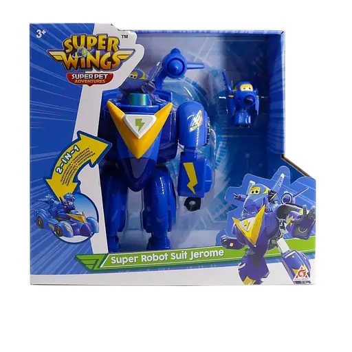 Игровой набор Super Wings Super Robot Suit Jerome EU770353 - фото 3