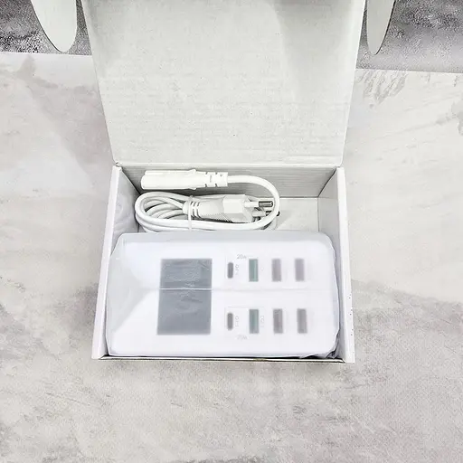 Мультизарядний пристрій Addap 8 портів USB A8T 60 W PD+QC (WLX-A8T) - фото 10